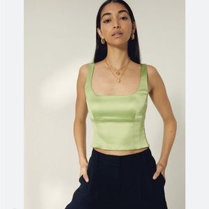 Aritzia Wilfred Shine Bustier